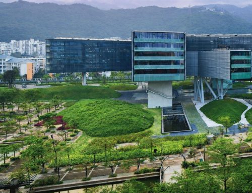 آسمان‌خراش افقی، مرکز وانکه اثر دفتر معماری استیون هال