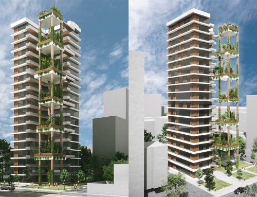 اُشکوب باغچه اثر فرناز اُخوت، فینالیست و راه یافته به مرحله‌ی دفاع از آثار ششمین دوسالانه‌ی معماری ایران بخش کانسپت، 1403