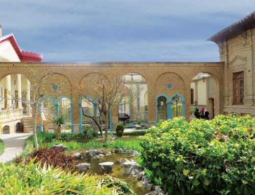 دیوار تجدد در منزل محسن مقدم اثر هوشنگ سیحون