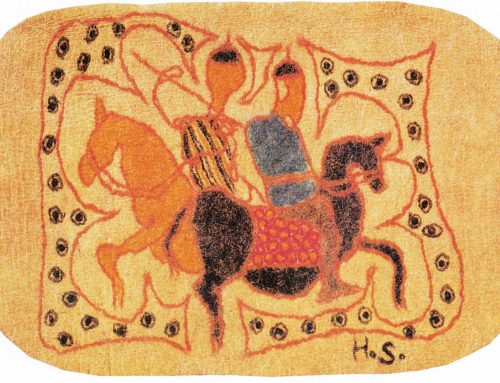 طراحی نمد اثر هوشنگ سیحون