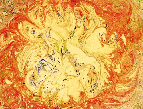 نقاشی‌های گواش و بشقاب‌های سرامیکی، هوشنگ سیحون