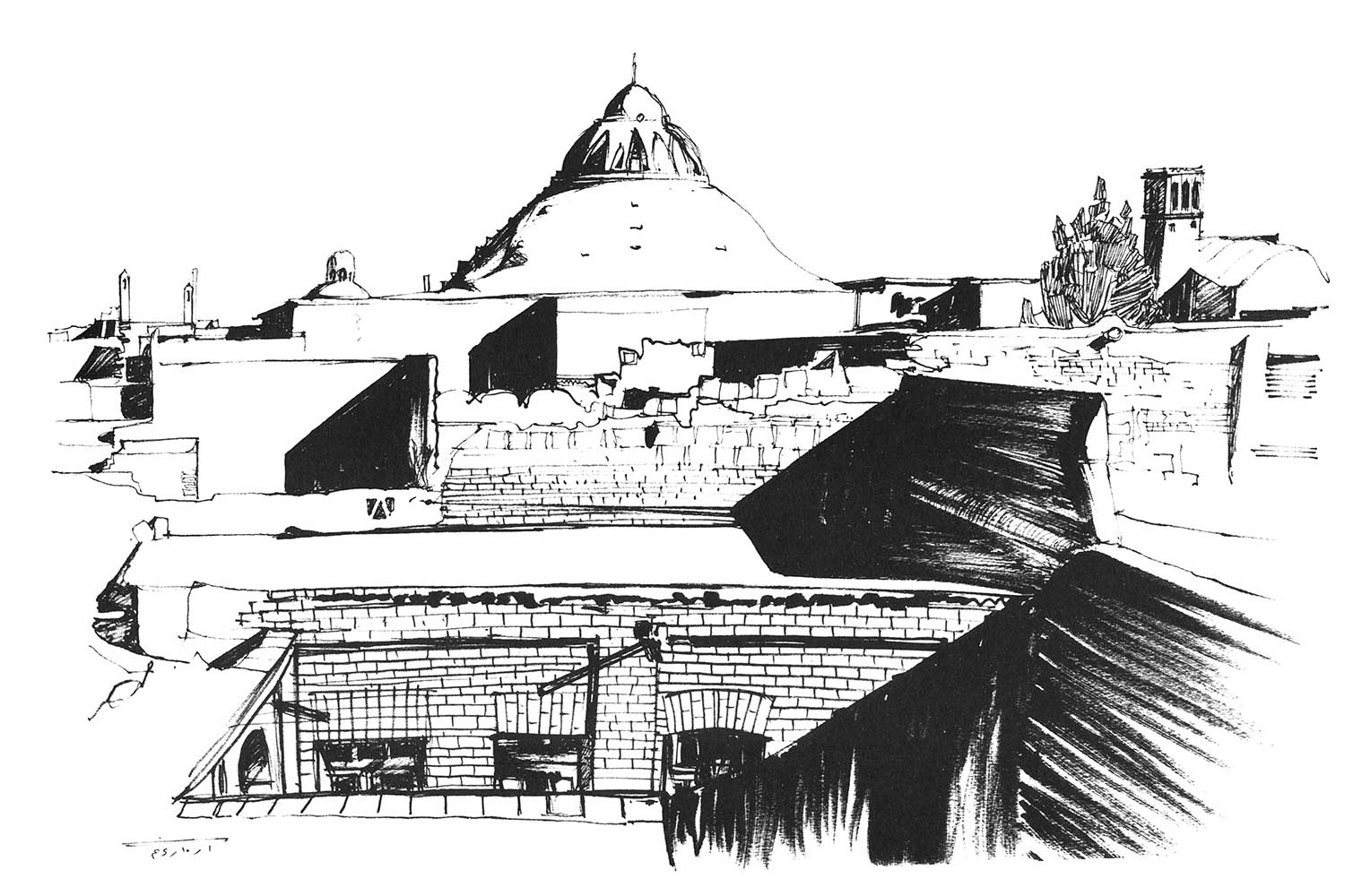 Sketches-of-Houshang-Seyhoun-1