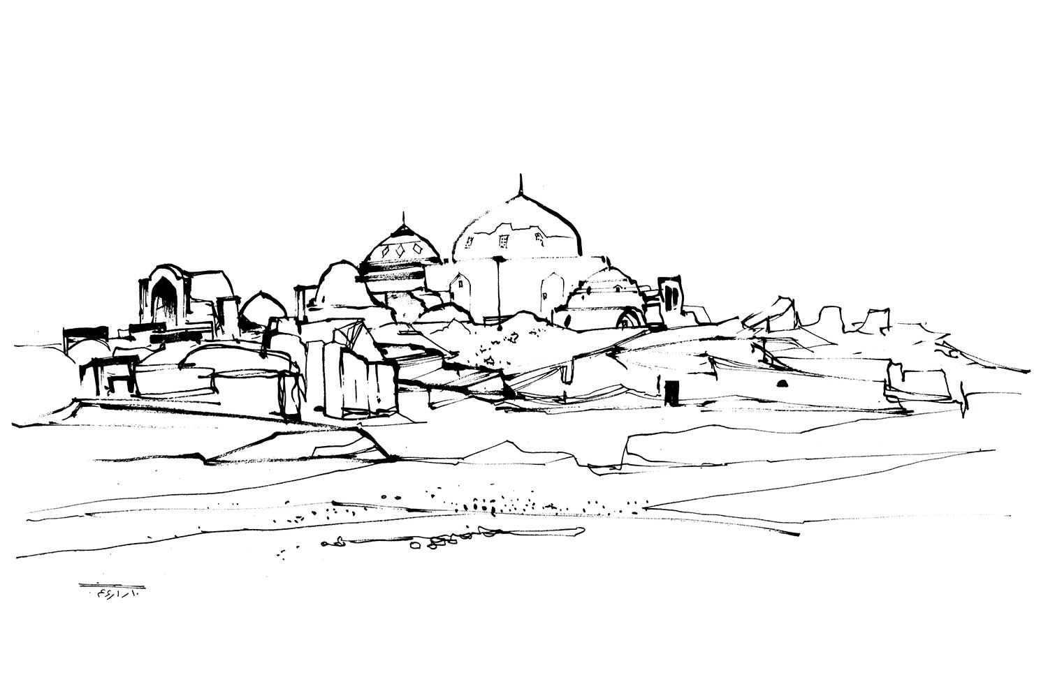 Sketches-of-Houshang-Seyhoun-11