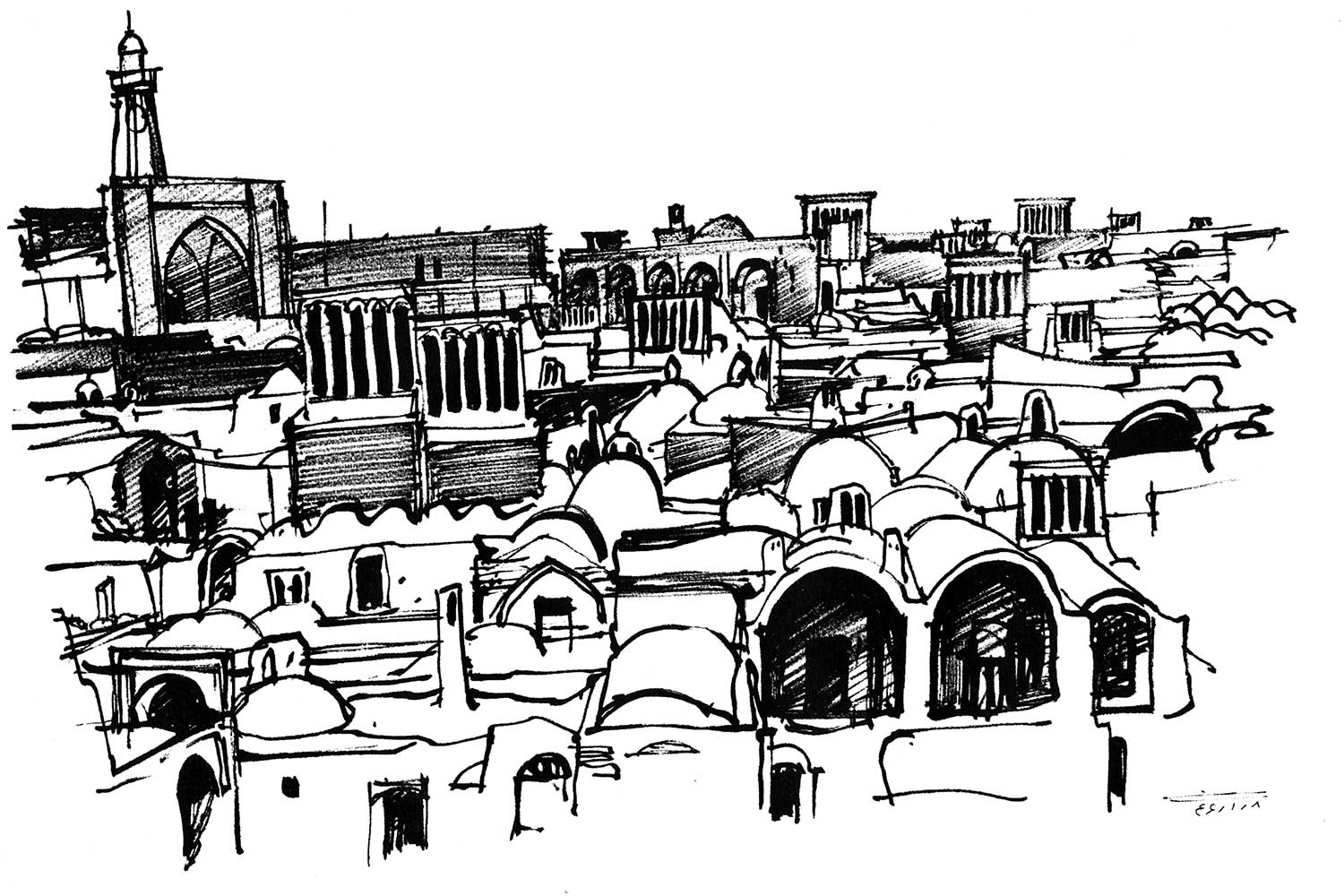Sketches-of-Houshang-Seyhoun-24