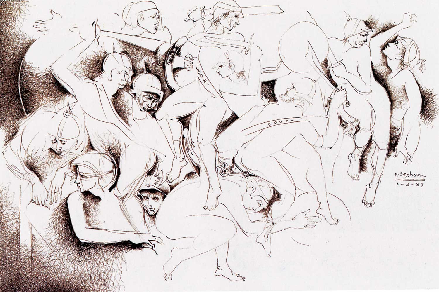 Sketches-of-Houshang-Seyhoun-58