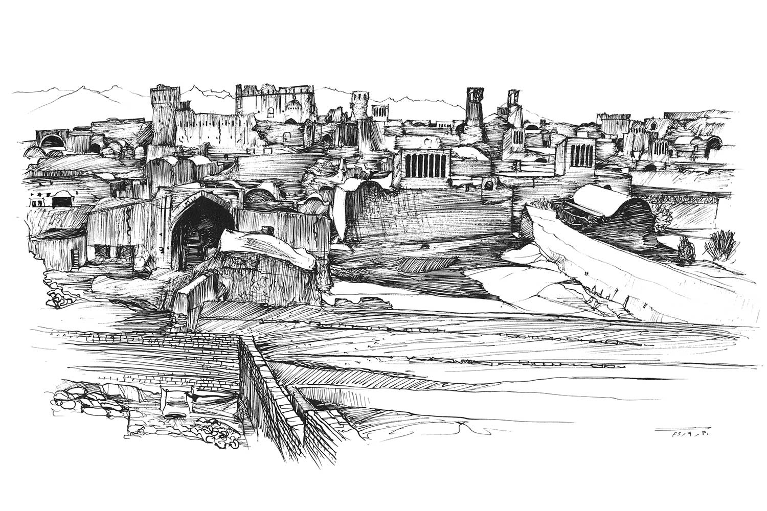 Sketches-of-Houshang-Seyhoun-7