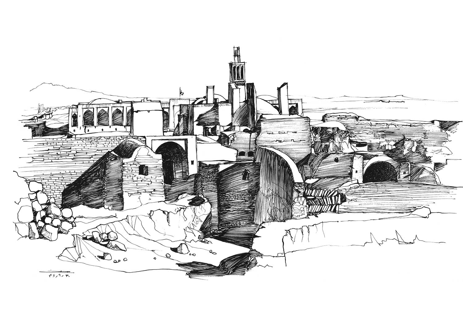 Sketches-of-Houshang-Seyhoun-8