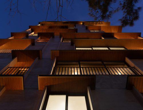 ساختمان مسکونی میان، اثر محمد ابراهیم‌زاده